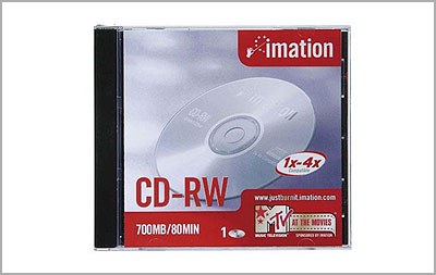 Disco Regrabable Imation Caja