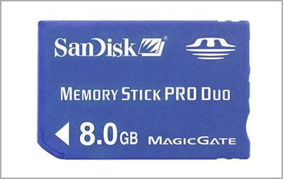 Memory Stick 8Gb Sanddisck Pro Duo
