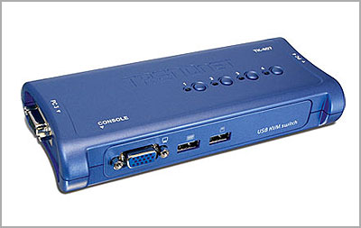 Switch Kvm 4 Puertos Usb Trendnet Tk-407K